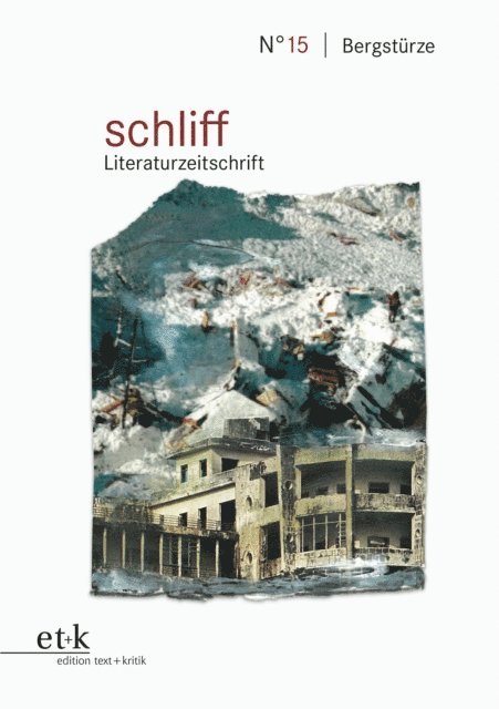 Christof Hamann, Boris Previsic, Alexander Honold, Kathrin Schuchmann - schliff -Bergstürze, E-bok