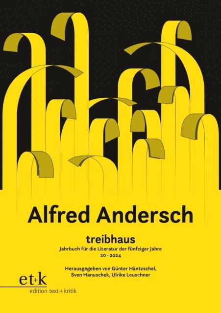 Ulrike Leuschner, Gunter Hantzschel, Sven Hanuschek - Alfred Andersch, E-bok
