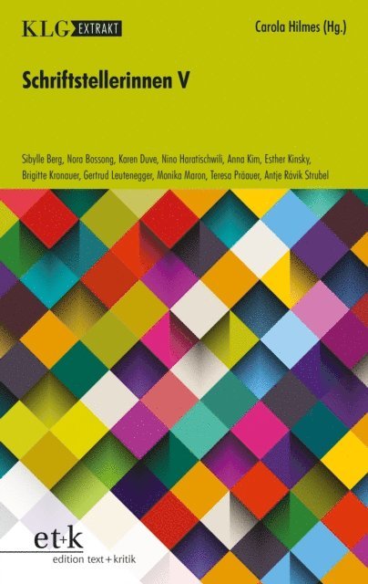 Carola Hilmes - KLG Extrakt - Schriftstellerinnen V, E-bok
