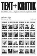 TEXT + KRITIK Sonderband  - Auÿer der Reihe