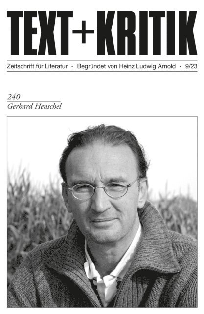 Laura Schutz - TEXT + KRITIK 240 - Gerhard Henschel, E-bok