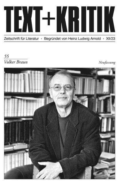 Anke Jaspers - TEXT + KRITIK Heft 55 - Volker Braun, E-bok