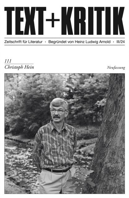 Heinz-Peter Preuer - TEXT + KRITIK Heft 111 - Christoph Hein, E-bok