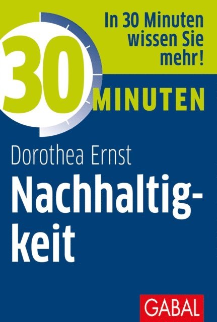 Dorothea Ernst - 30 Minuten Nachhaltigkeit, E-bok