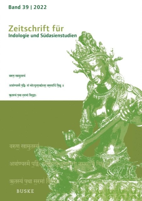 Ute Husken, Hans Harder - Zeitschrift fur Indologie und Sudasienstudien, E-bok