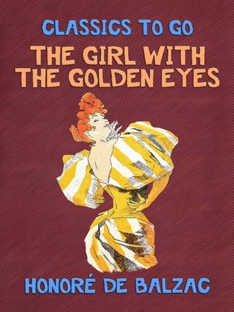Honore de Balzac - Girl with the Golden Eyes, E-bok
