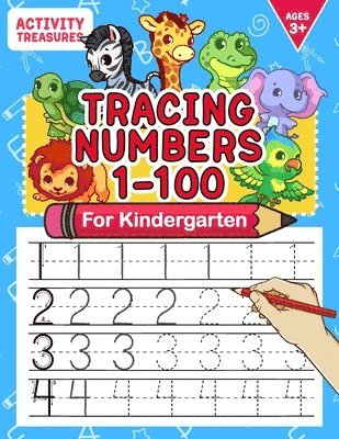 Activity Treasures - Tracing Numbers 1-100 For Kindergarten, Häftad
