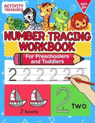 Activity Treasures - Number Tracing Workbook For Preschoolers And Toddlers, Häftad