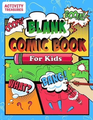Activity Treasures - Blank Comic Book For Kids, Häftad