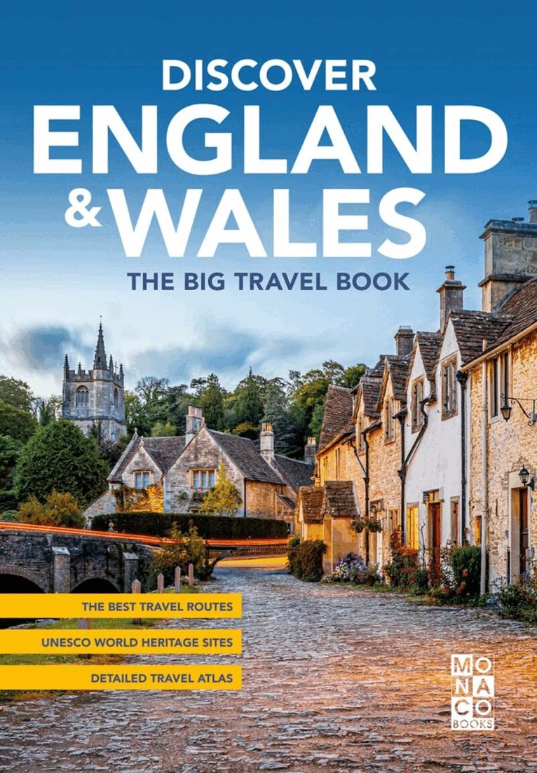 Monaco Books - Discover England & Wales, Häftad