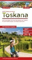 Tuscany cycling map