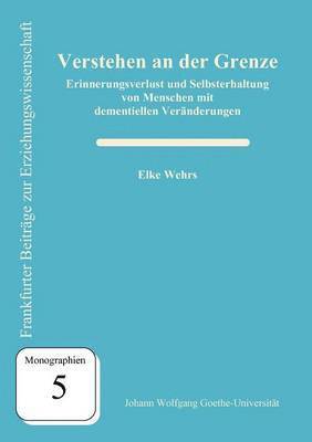 Elke Wehrs - Verstehen an der Grenze, Häftad