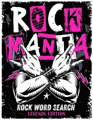 Lennon Shaw - Rockmania - Rock Word Search Legends Edition, Häftad