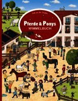 Pferde und Ponys Wimmelbuch