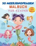 Meerjungfrau-Malbuch Fur Kinder Von 4-8 Jahren