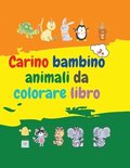 Carino bambino animali da colorare libro