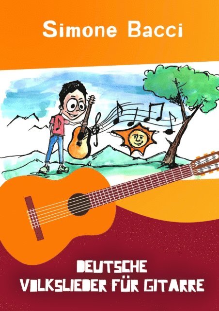 Simone Bacci - Deutsche Volkslieder für Gitarre, E-bok