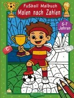 Josef Mickey Müller - Malen nach Zahlen Fußball Malbuch für Kinder ab 5-7 Jahren, Häftad