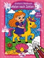 Josef Mickey Müller - Malen nach Zahlen Einhorn Malbuch für Kinder ab 5-7 Jahren, Häftad