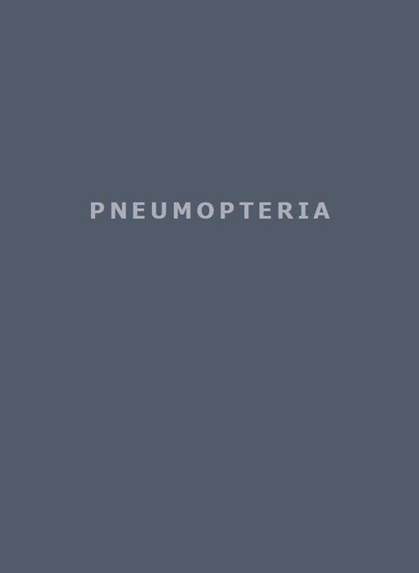 Roland Boden, Roland Boden - Pneumopteria, Inbunden
