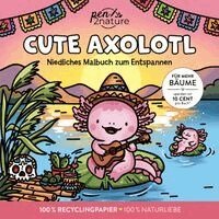 Cute Axolotl I Ausmalbuch für Erwachsene, Häftad