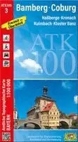 Breitband und Vermessung Landesamt für Digitalisierung - ATK100-3 Bamberg - Coburg (Amtliche Topographische Karte 1:100000). Tillgänglighet: Lägg i varukorg