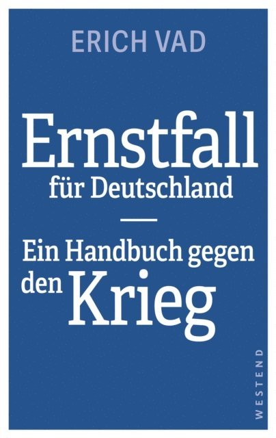Erich Vad - Ernstfall für Deutschland, E-bok