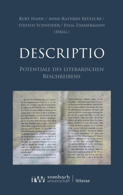 Julia Zimmermann, Steffen Schneider, Anne-Kathrin Reulecke, Kurt Hahn - Descriptio, E-bok