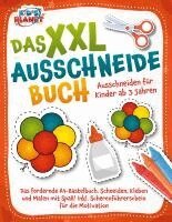 Lisa Malua - Das XXL-Ausschneidebuch - Ausschneiden für Kinder ab 3 Jahren: Das fördernde A4-Bastelbuch. Schneiden, Kleben und Malen mit Spaß! Inkl. Scherenführerschein für die Motivation, Häftad