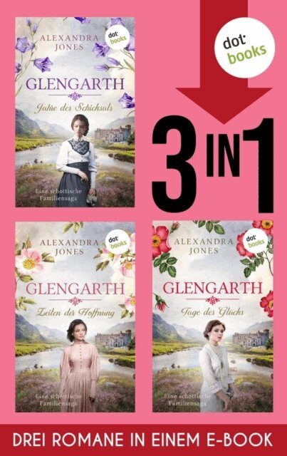 Alexandra Jones - Die Glengarth-Saga, E-bok