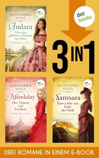Alexandra Jones - Indara, Mandalay & Samsara, E-bok