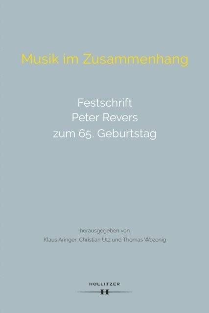 Thomas Wozonig, Christian Utz, Klaus Aringer - Musik im Zusammenhang, E-bok