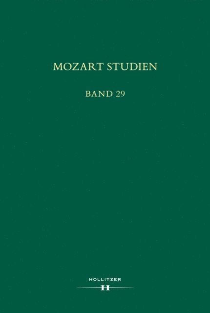 Milada Jonasova, Manfred Hermann Schmid - Mozart Studien Band 29, E-bok
