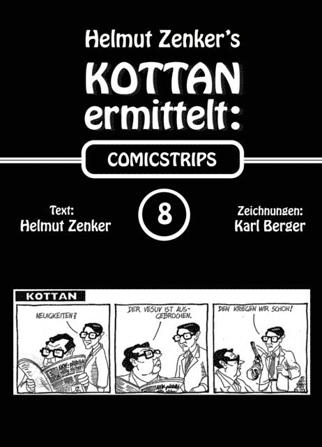 Helmut Zenker - Kottan ermittelt: Comicstrips 8, E-bok