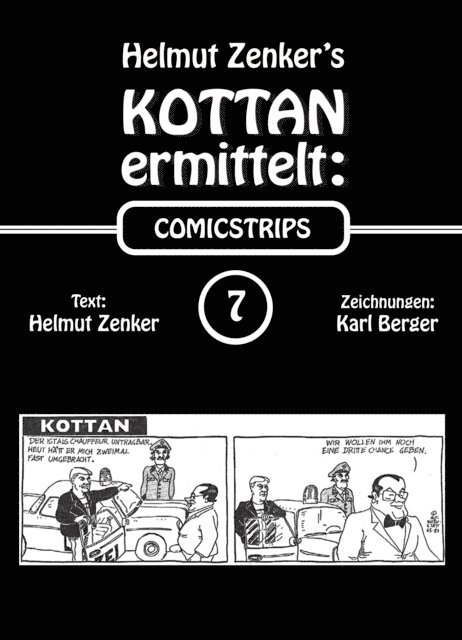 Helmut Zenker - Kottan ermittelt: Comicstrips 7, E-bok