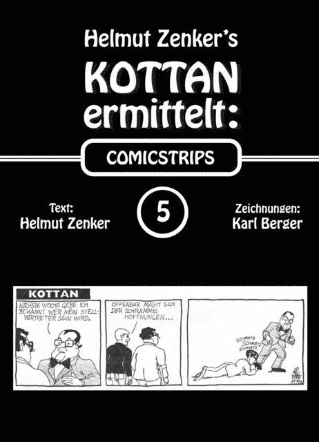 Helmut Zenker - Kottan ermittelt: Comicstrips 5, E-bok