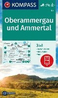 KOMPASS Wanderkarte 05 Oberammergau und Ammertal