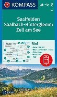 KOMPASS Wanderkarte Saalfelden, Saalbach-Hinterglemm, Zell am See 1:50 000