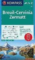 Breuil-Cervinia, Zermatt 1:50 000