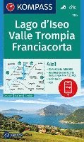 Lago d'Iseo, Valle Trompia, Franciacorta 1 : 50 000