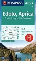 KOMPASS-Karten GmbH - Edolo / Aprica D/I + Aktiv Guide, Övrigt