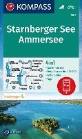 KOMPASS Wanderkarte 180 Starnberger See, Ammersee