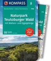 Silvia und Thilo Behla - KOMPASS Wanderführer Naturpark Teutoburger Wald mit Wiehen- und Eggegebirge, 55 Touren mit Extra-Tourenkarte, Häftad