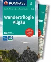 Michael Sänger - KOMPASS Wanderführer Wandertrilogie Allgäu, 84 Touren mit Extra-Tourenkarte, Häftad. Tillgänglighet: Lägg i varukorg