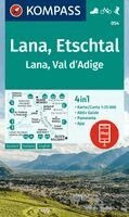 Lana Etschtal / Lana Val d'Adige D/I/E + Aktiv Guide