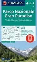 Parco Nazionale Gran Paradiso, Valle d'Aosta, Valle dell'Orco 1:50,000, Övrigt