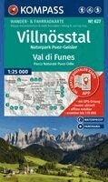KOMPASS Wanderkarte 627 Villnösstal / Val di Funes, Naturpark Puez-Geisler / Parco Naturale Puez-Odle 1:25.000, Övrigt