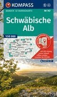 KOMPASS Wanderkarten-Set 767 Schwäbische Alb (4 Karten) 1:50.000, Övrigt