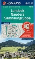 KOMPASS Wanderkarte 42 Landeck, Nauders, Samnaungruppe 1:50.000, Övrigt