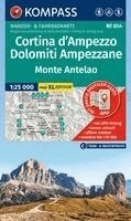 KOMPASS Wanderkarte 654 Cortina d'Ampezzo, Dolomiti Ampezzane, Monte Antelao 1:25.000, Övrigt
